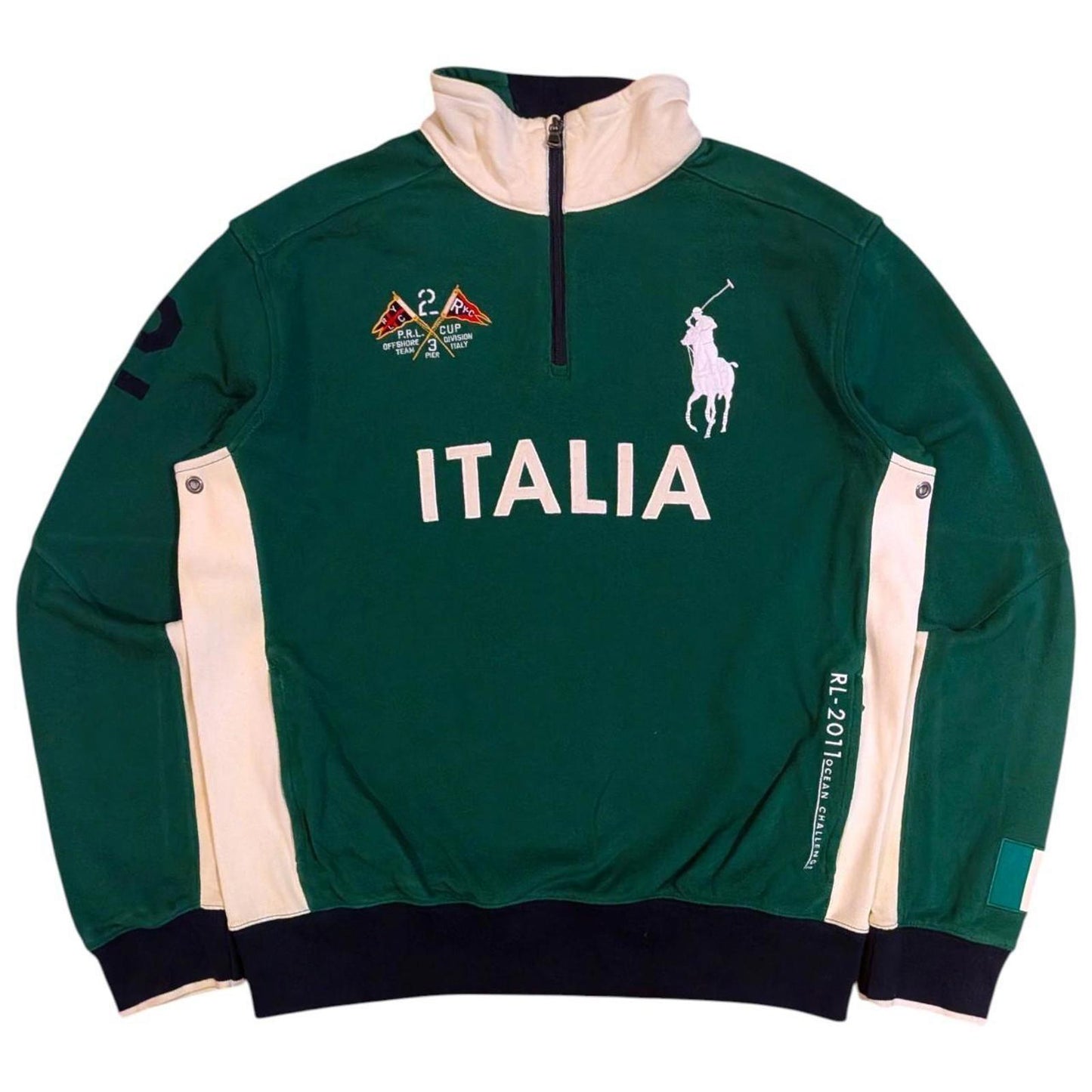 Polo Ralph Lauren Italia Quarterzip (L)