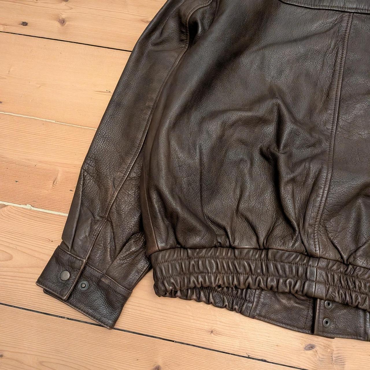 Adventure Bound Vintage Leather Jacket (L)
