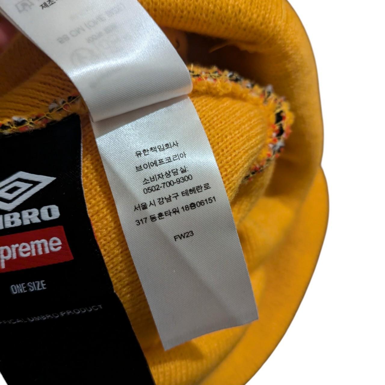 Supreme X Umbro Beanie FW23 (OS)
