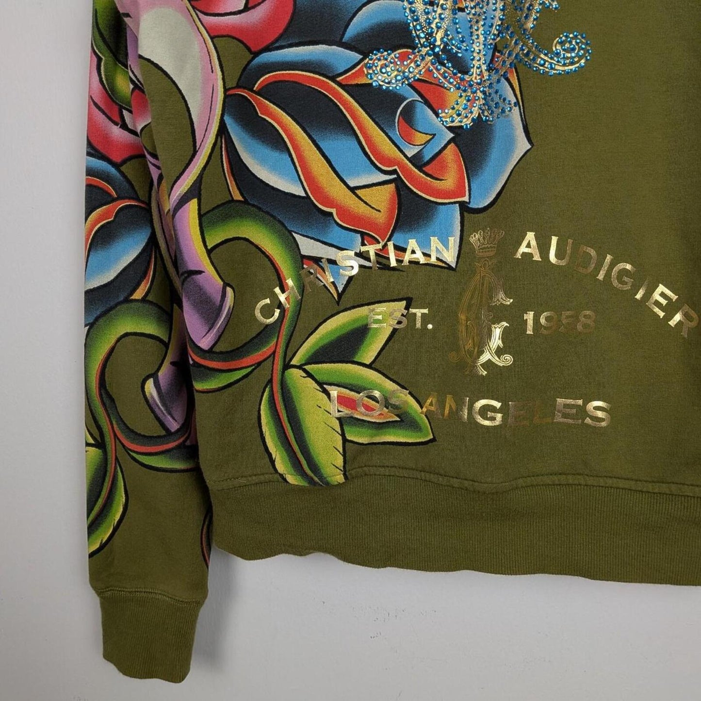Christian Audigier Womens Hoodie (L)
