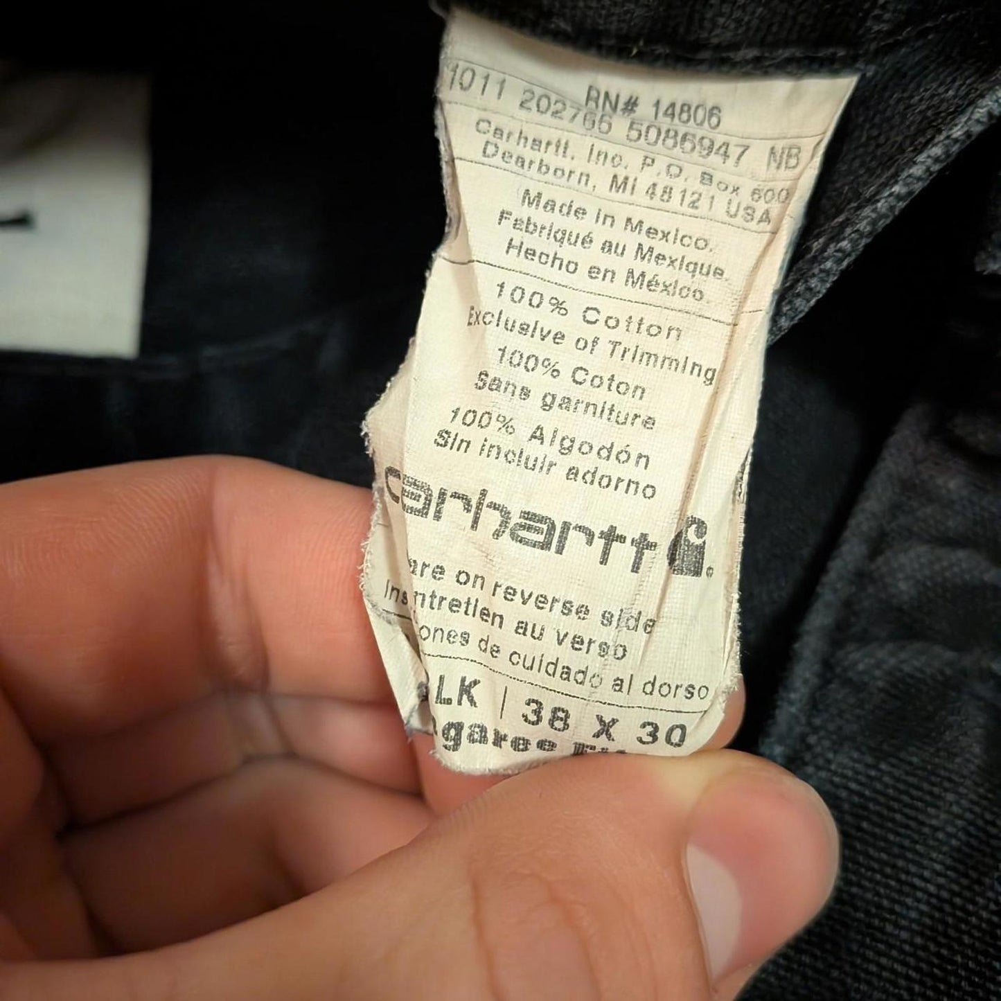 Carhartt Carpenter Pants (38)