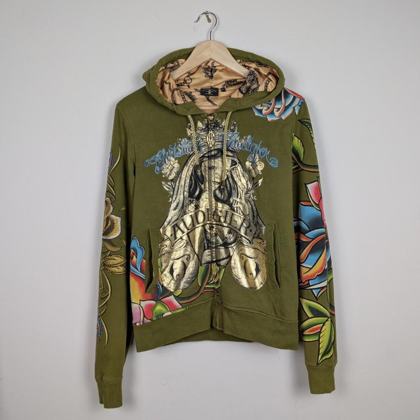 Christian Audigier Womens Hoodie (L)