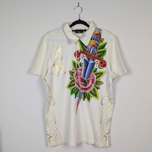 Christian Audigier Polo Shirt (S)