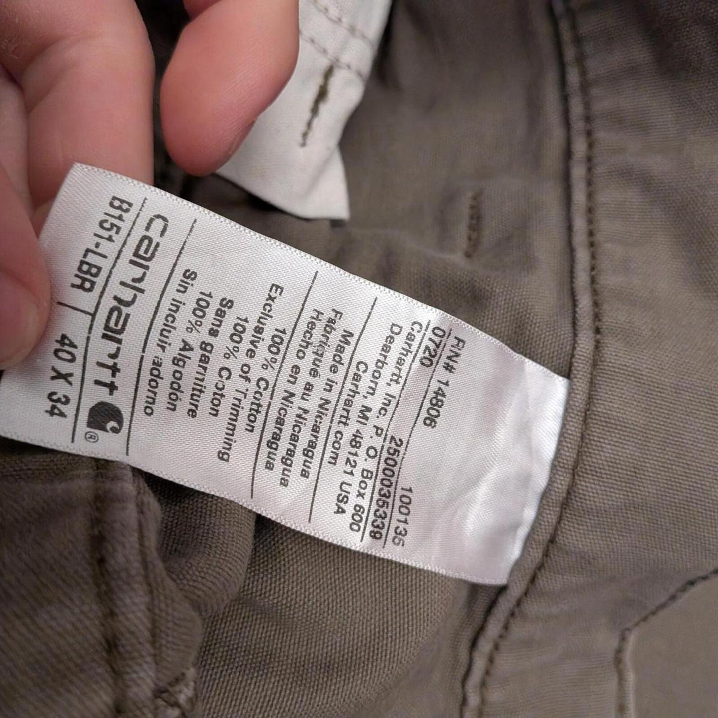 Carhartt Carpenter Pants (40)