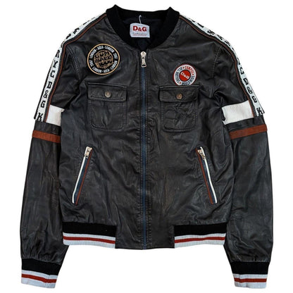 Dolce & Gabbana Leather Jacket (S)