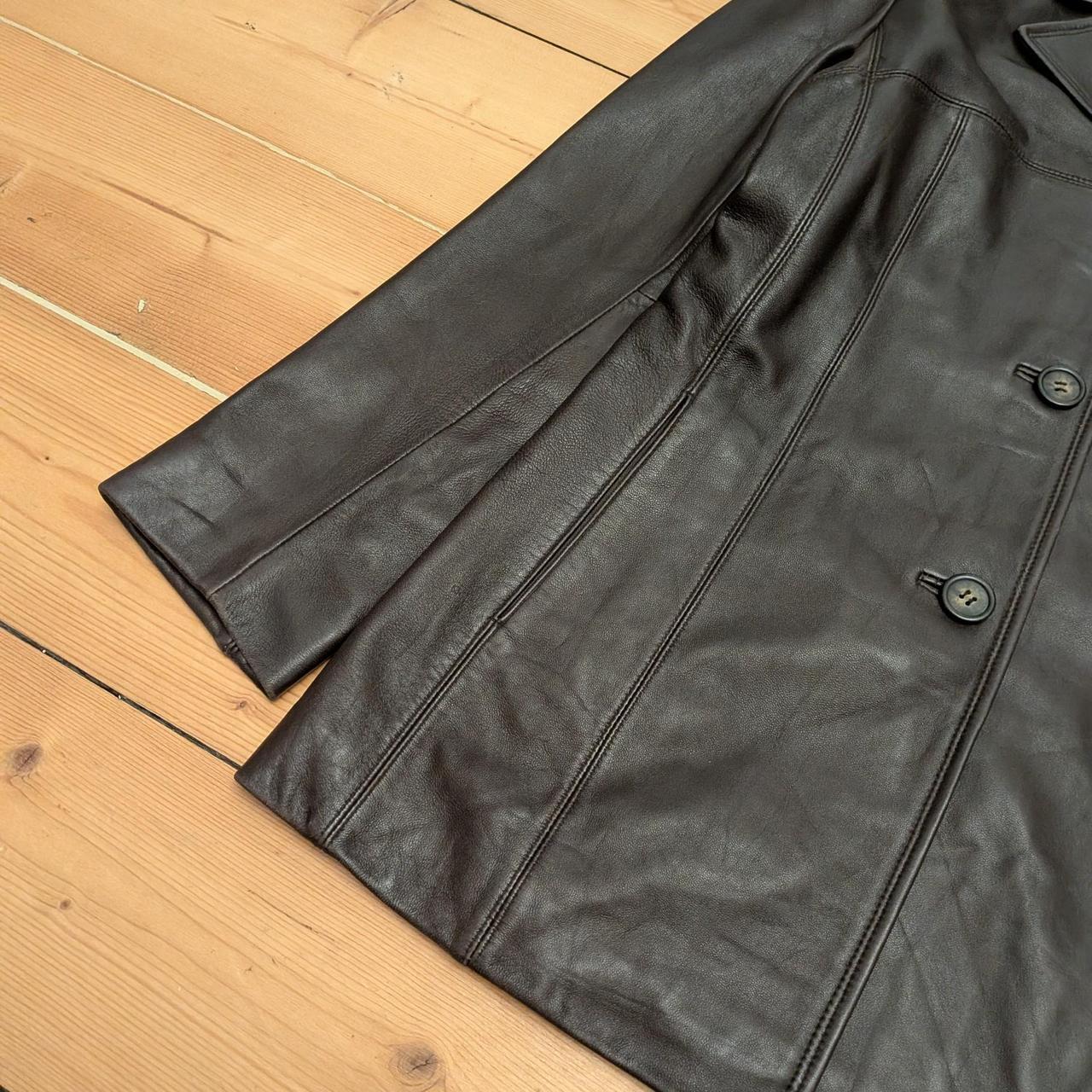 Siena Leather Jacket Blazer (S)