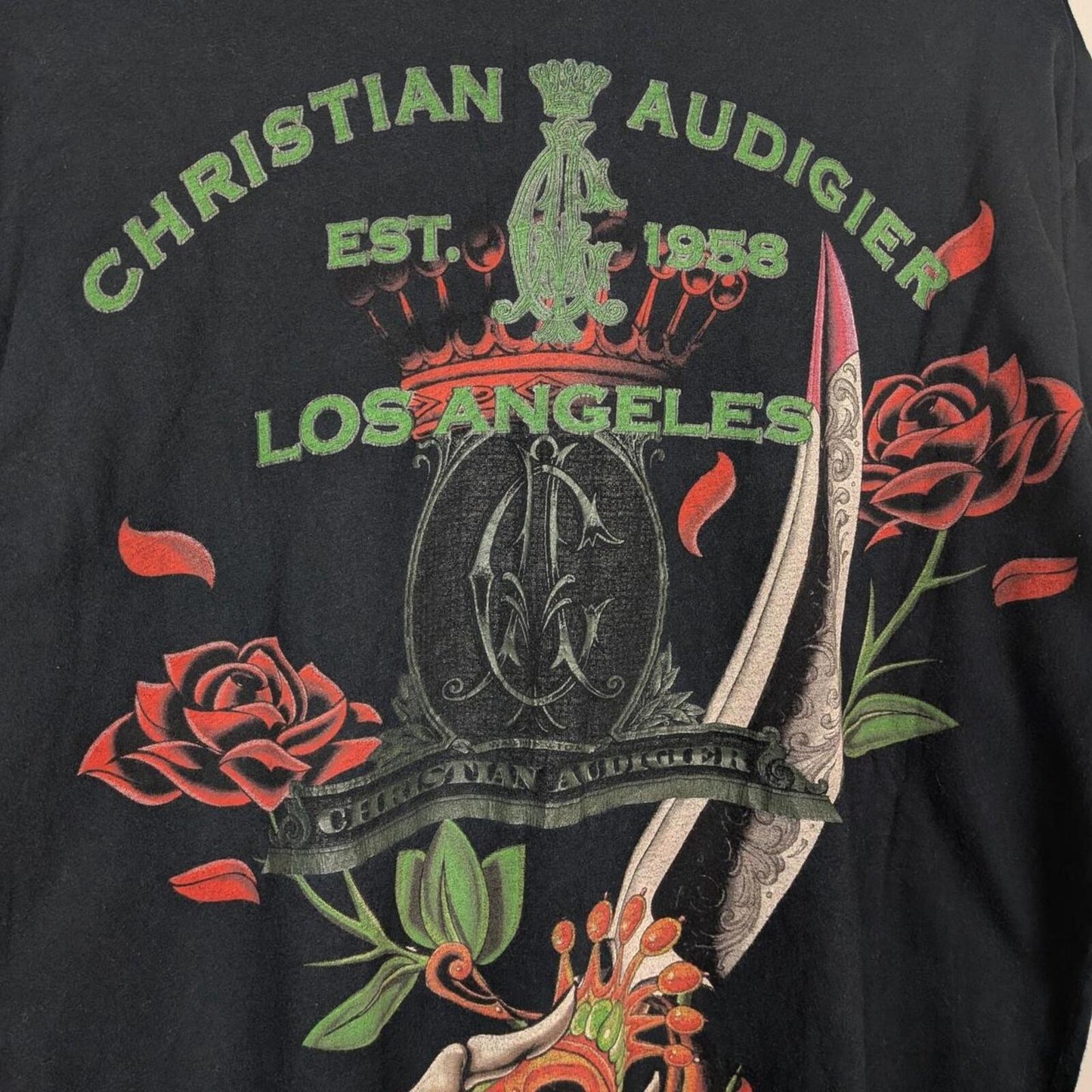 Christian Audigier T Shirt (L)