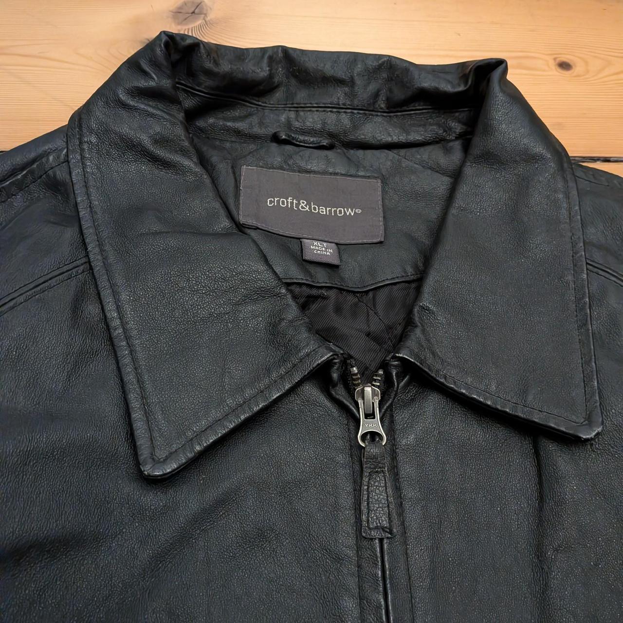 Croft & Barrow Leather Jacket (XL)