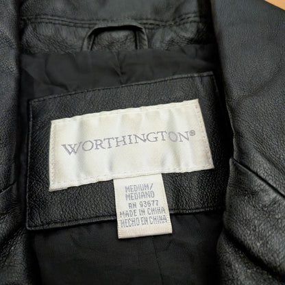 Worthington Leather Blazer Jacket (M)