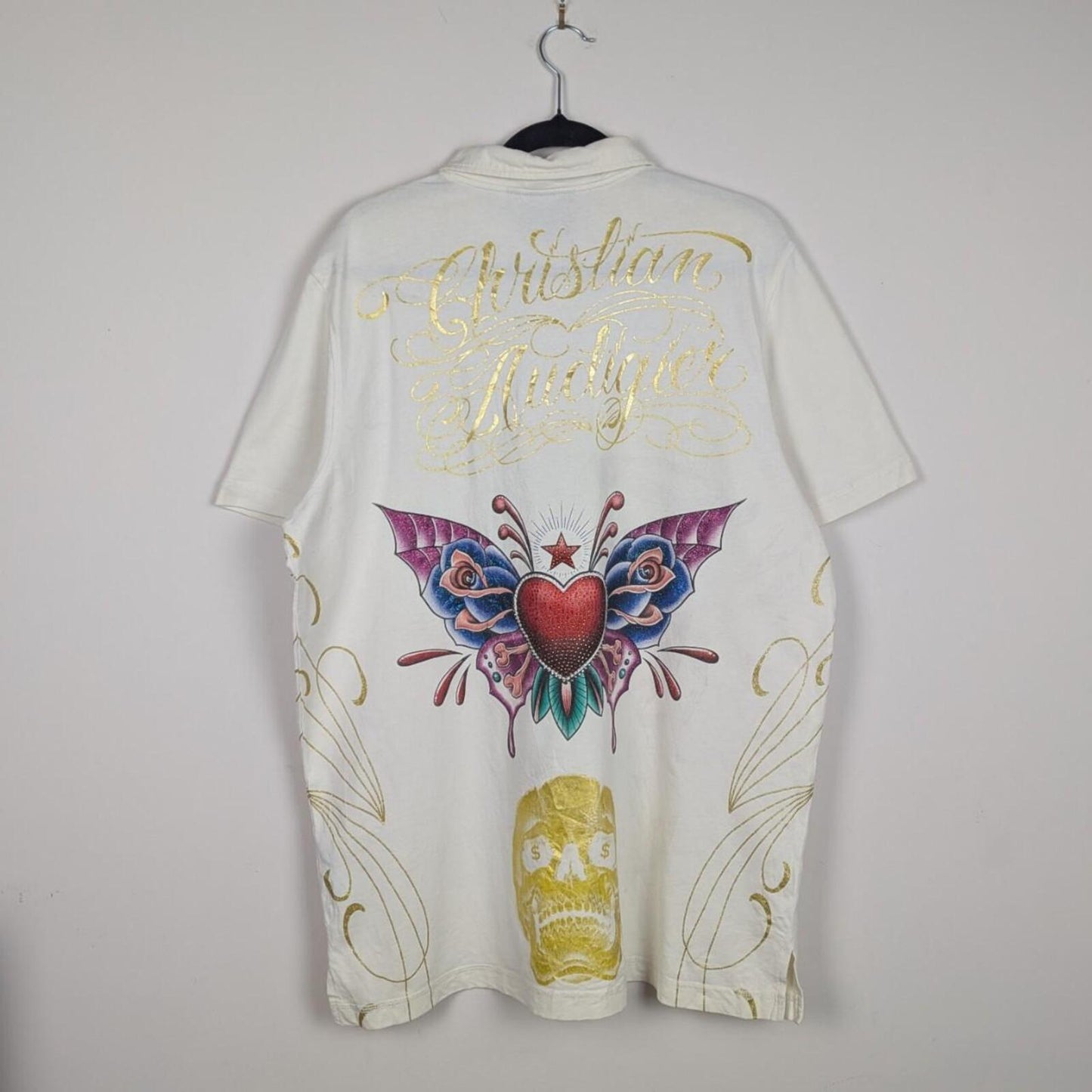 Christian Audigier Polo Shirt (XL)
