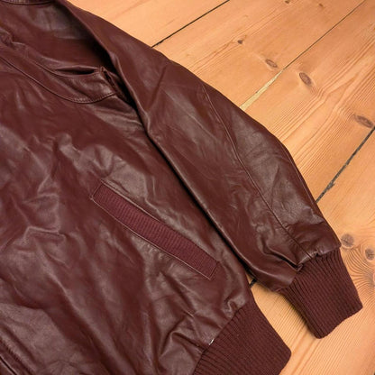Members Only Leather Jacket (S)