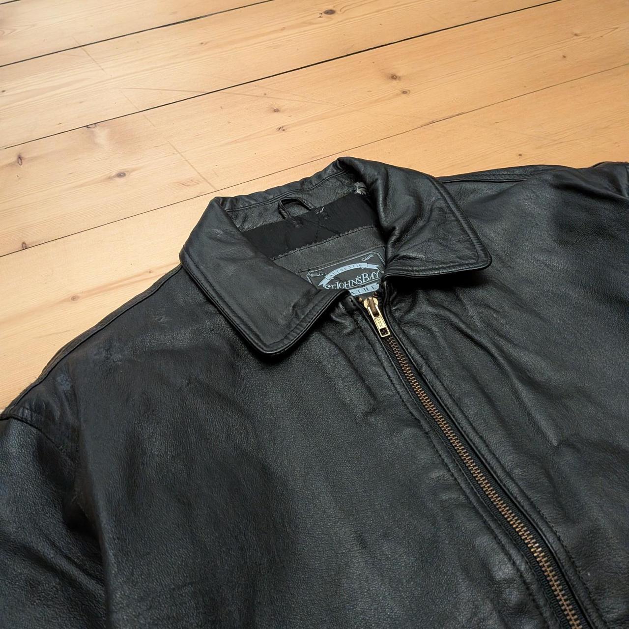 St Johns Bay Leather Jacket (M)