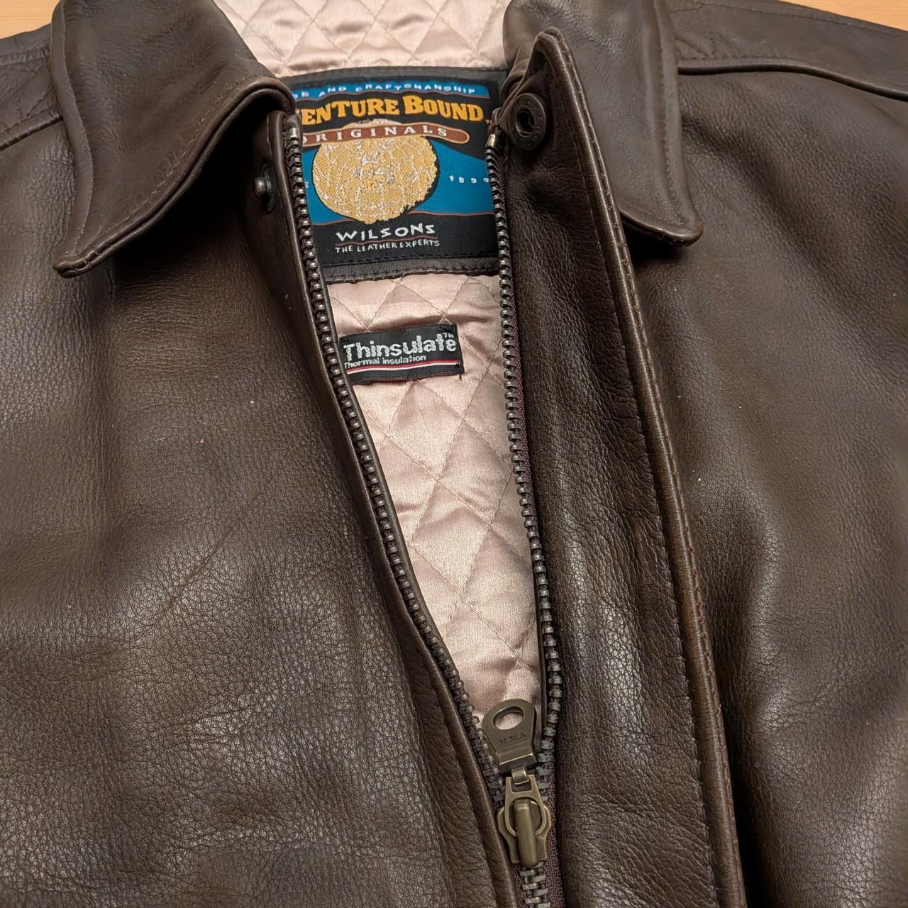 Adventure Bound Vintage Leather Jacket (L)