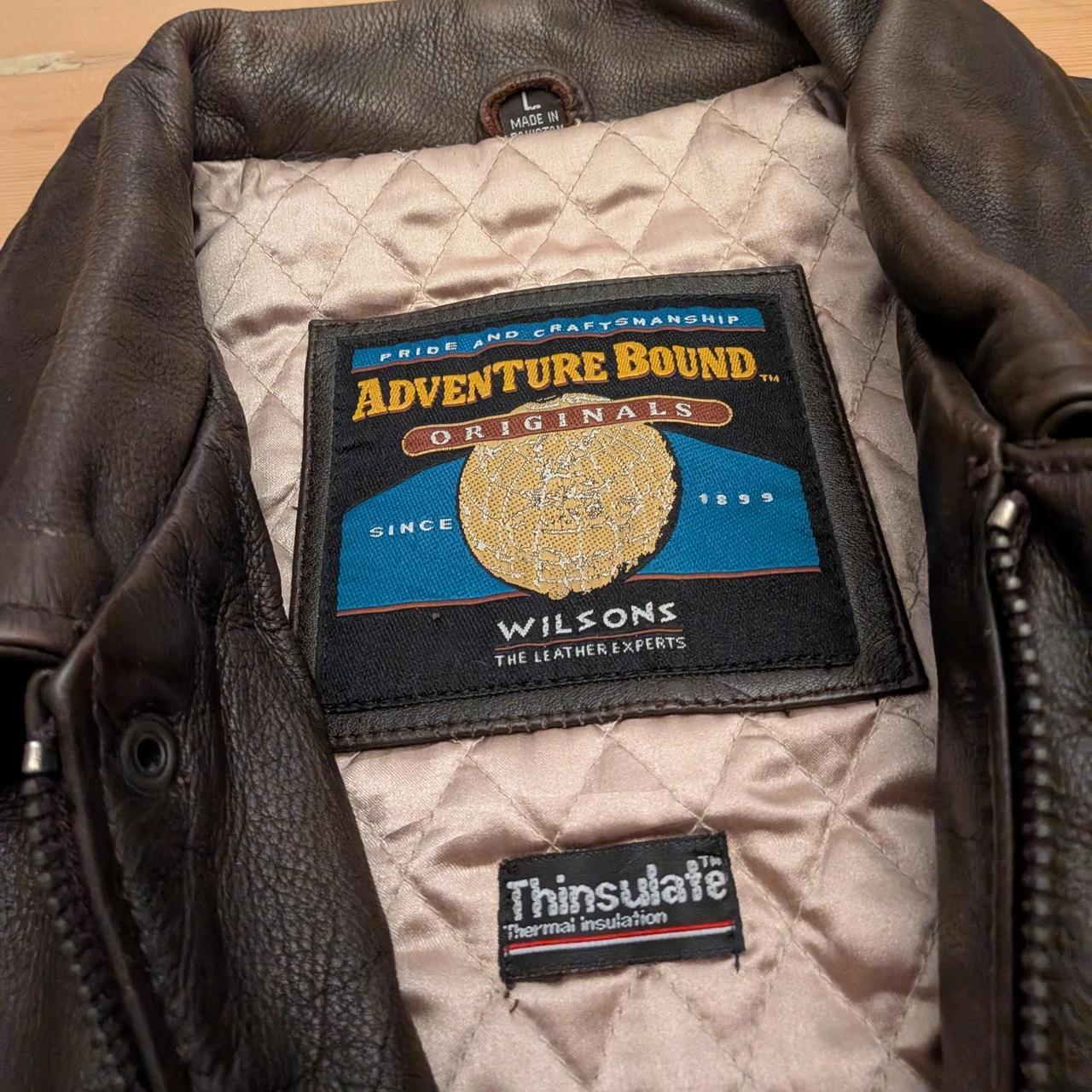 Adventure Bound Vintage Leather Jacket (L)