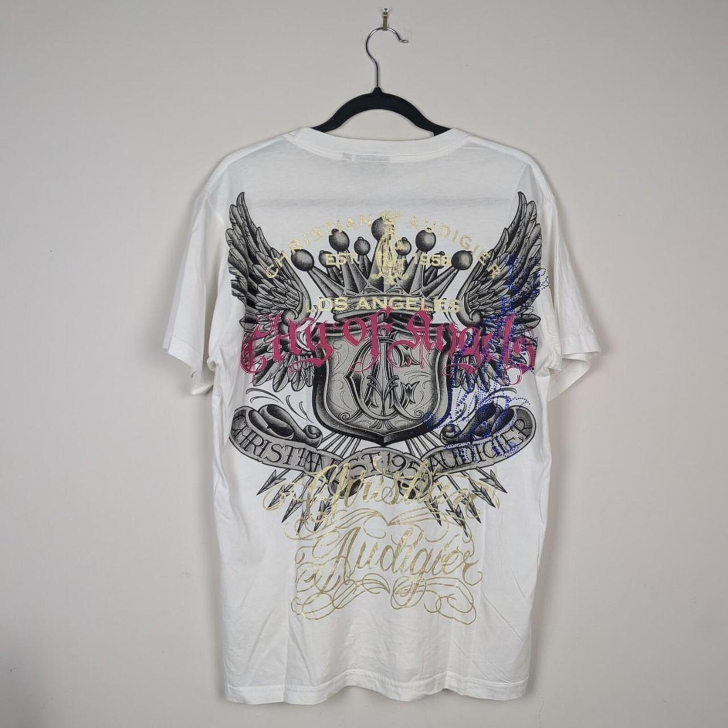 Christian Audigier T Shirt (XL)