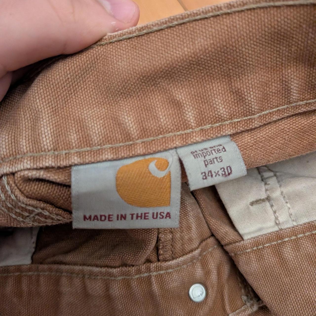 Carhartt Double Knee Carpenter Pants (34)