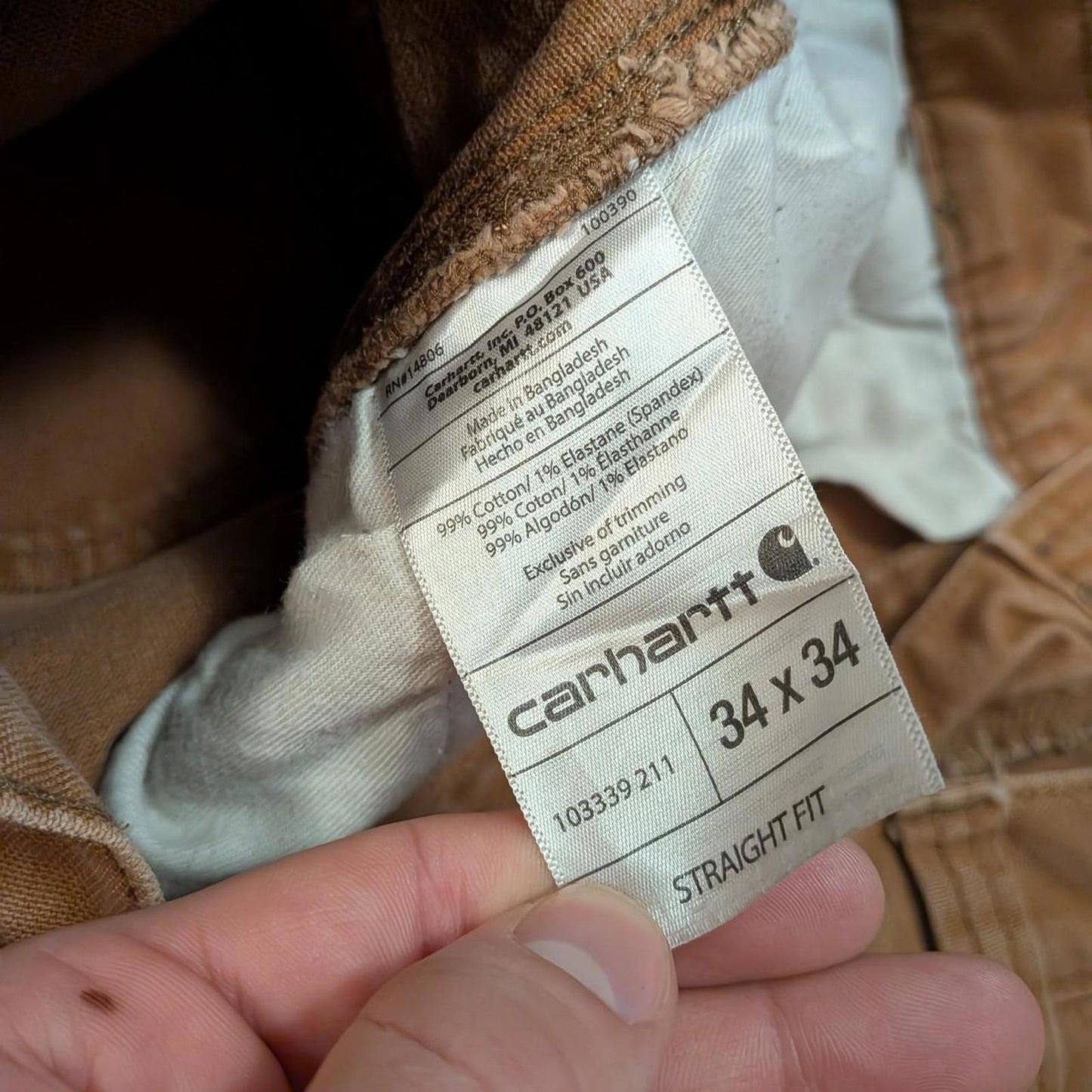 Carhartt Carpenter Pants (34)