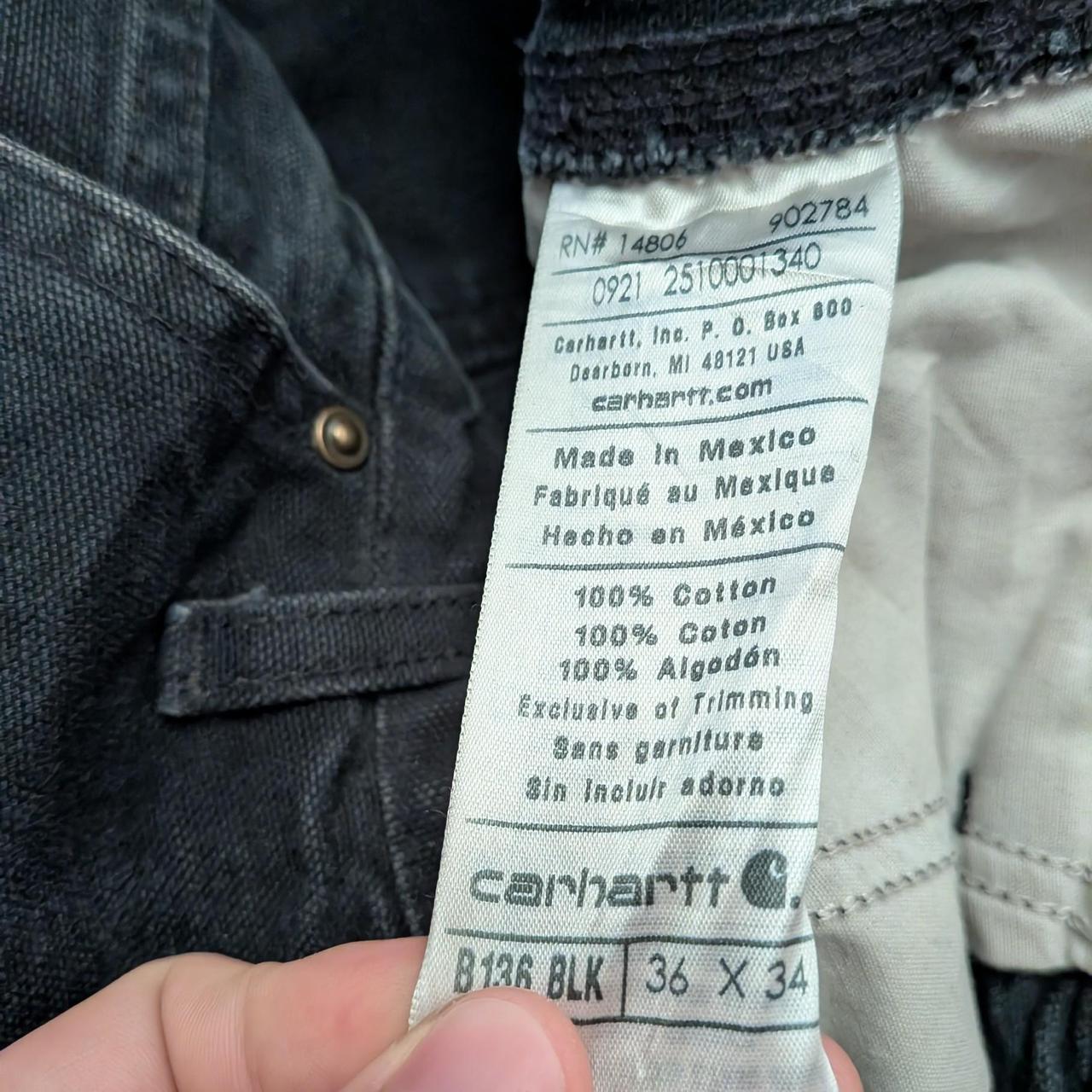 Carhartt Double Knee Carpenter Pants (36)