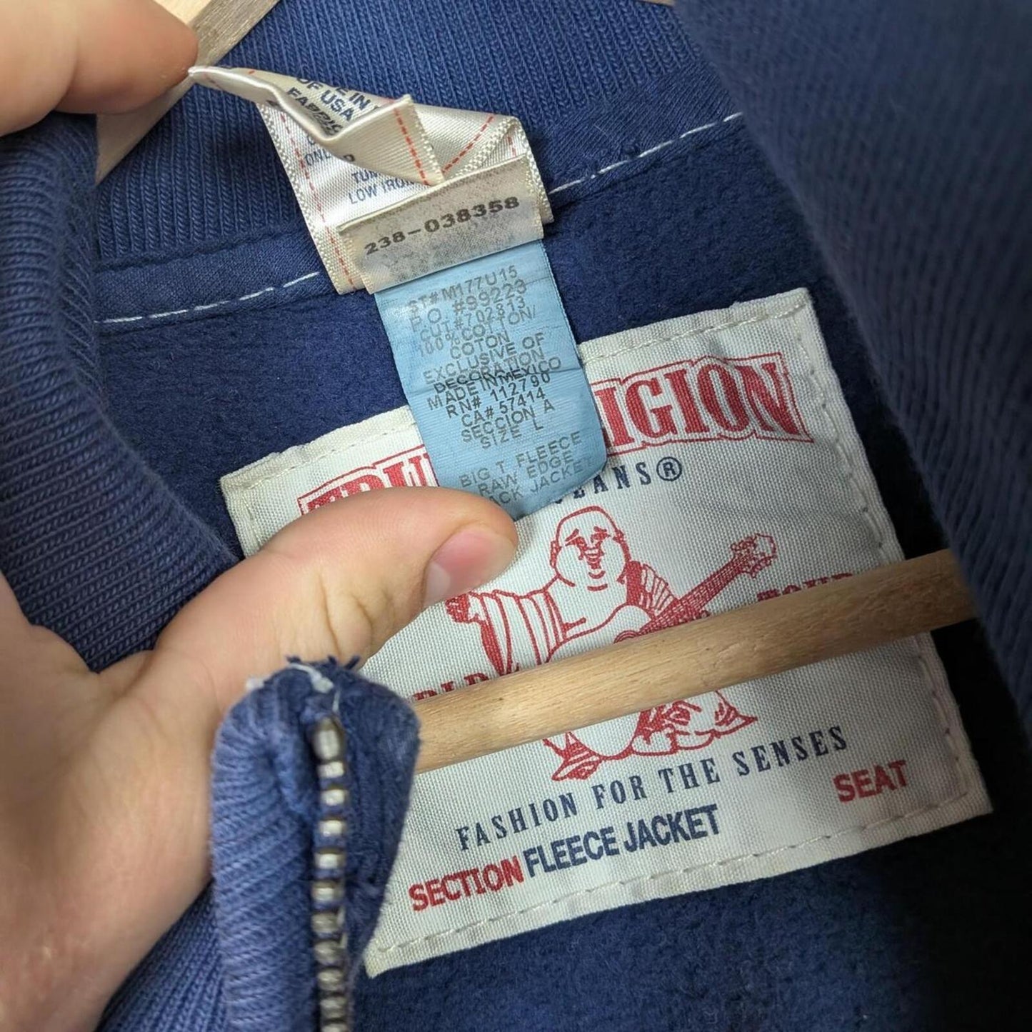 True Religion Fleece Jacket (L)