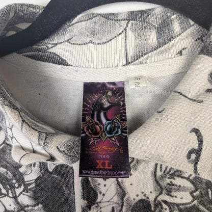 Ed Hardy by Christian Audigier Polo Shirt (XL)