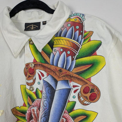 Christian Audigier Polo Shirt (XL)