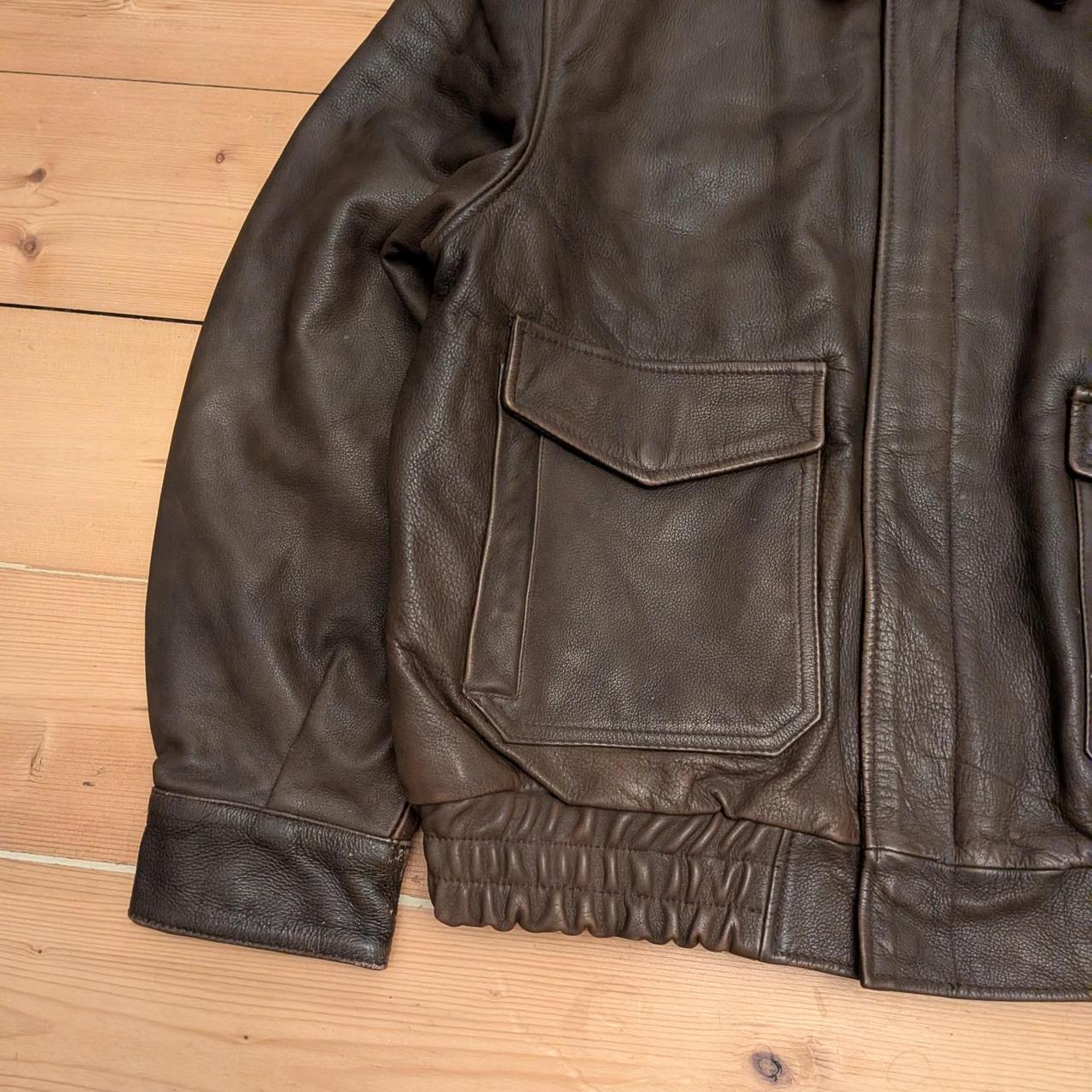 Adventure Bound Vintage Leather Jacket (L)