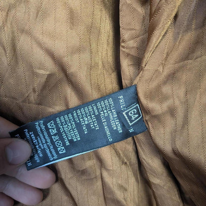 Philipp Plein Lamb Leather Jacket (XL)