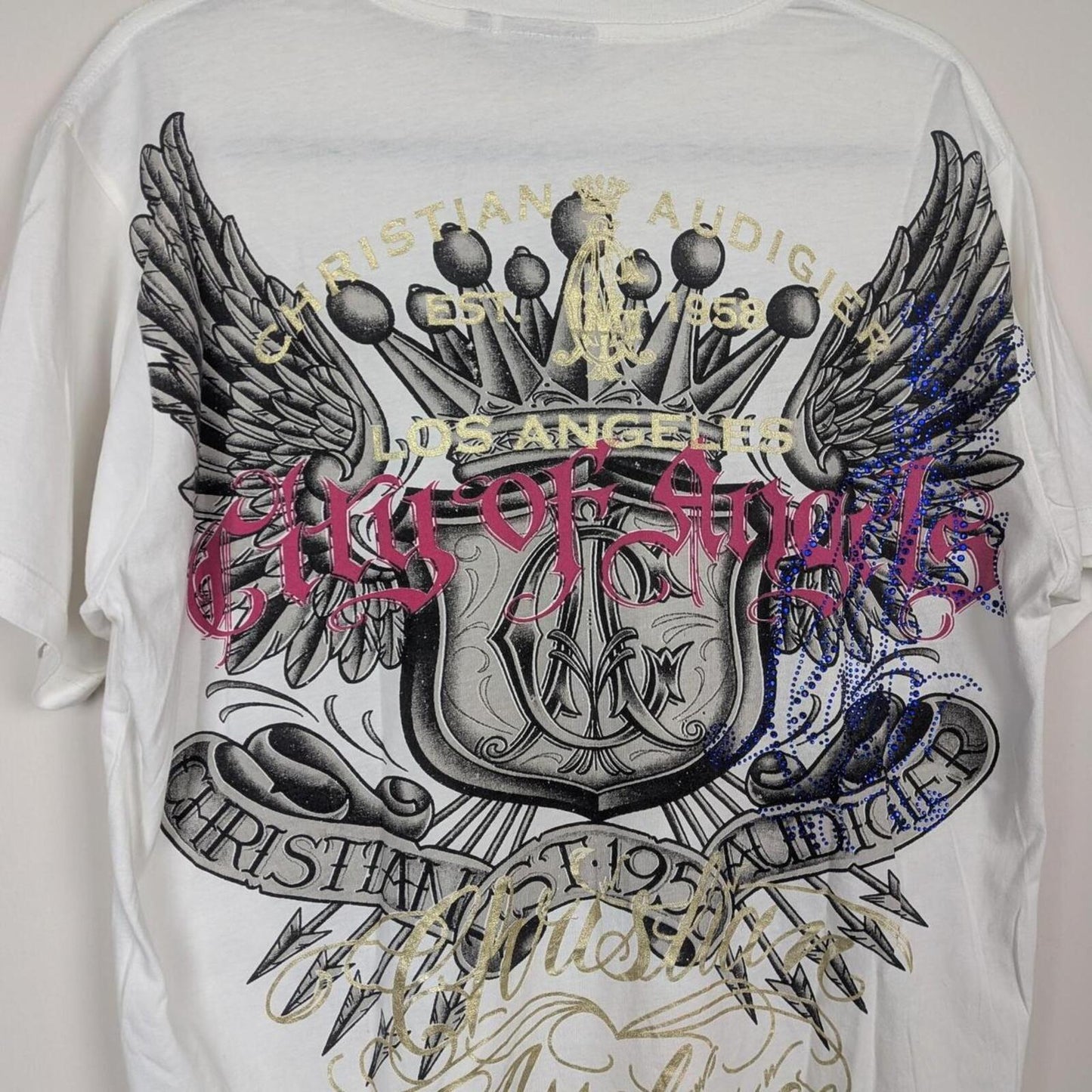 Christian Audigier T Shirt (XL)