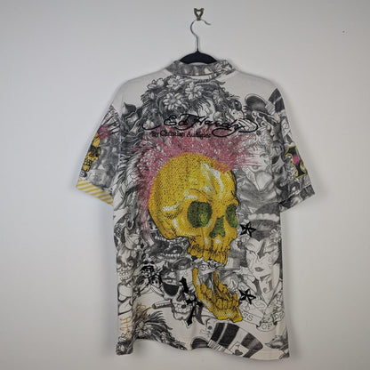 Ed Hardy by Christian Audigier Polo Shirt (XL)