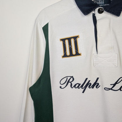 Polo Ralph Lauren Long sleeve Rugby shirt (M)