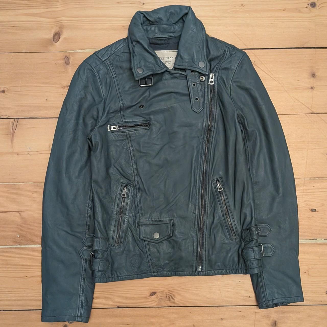 Lucky Brand Lamb Leather Jacket (XS)