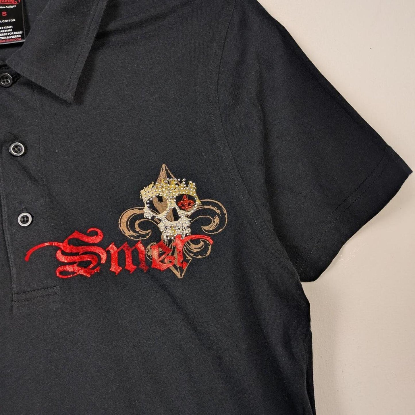 Smet by Christian Audigier Polo Shirt (S)