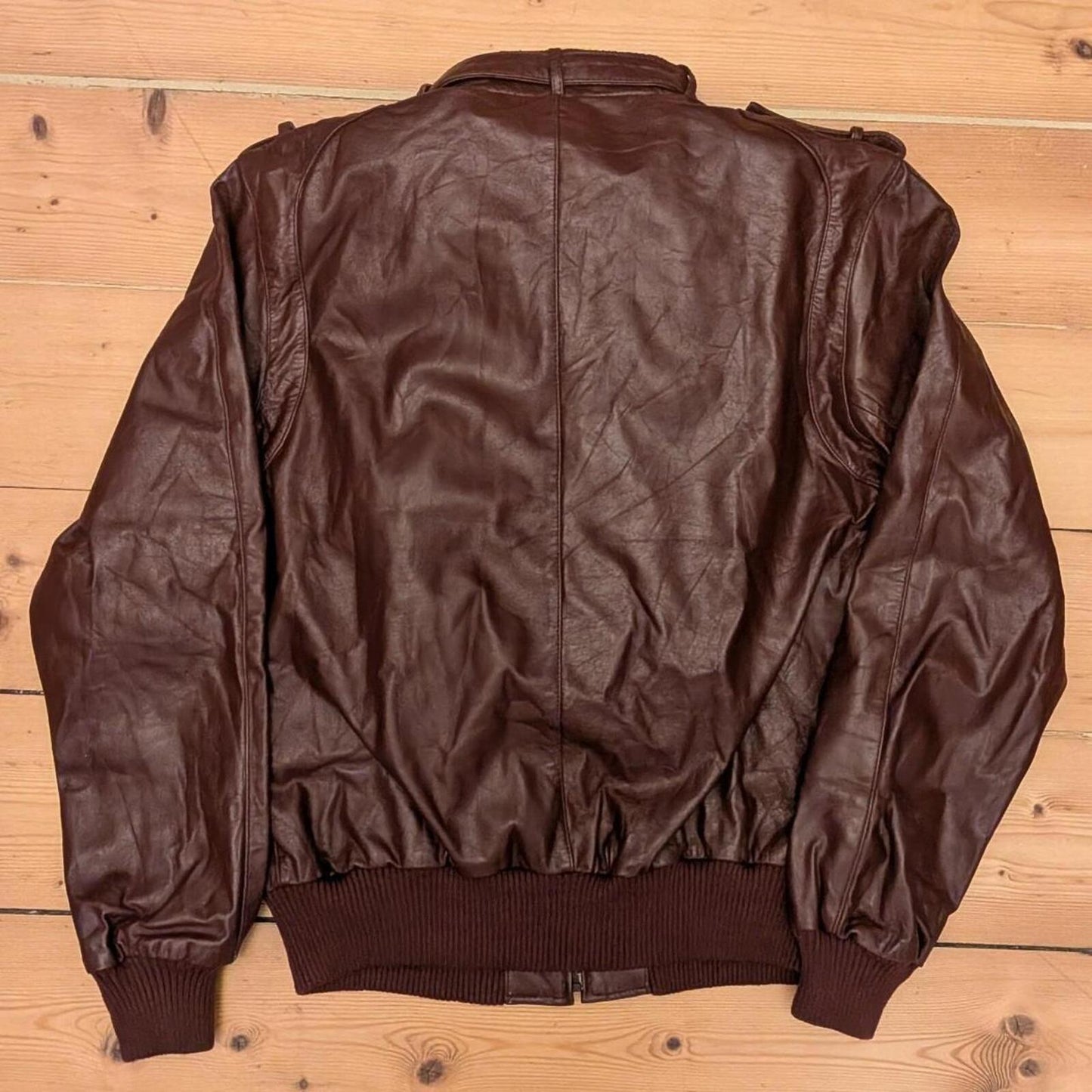 Members Only Leather Jacket (S)