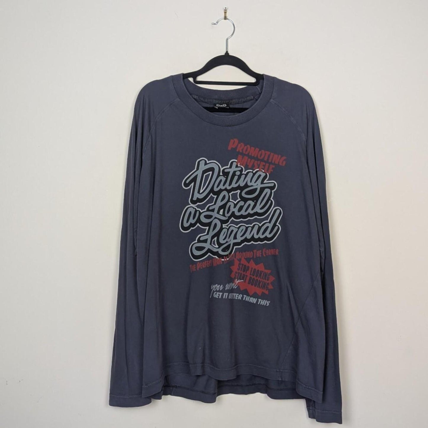 Dolce and Gabbana Long Sleeve T Shirt (3XL)
