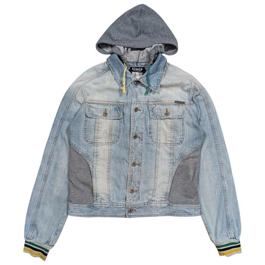 Dolce & Gabbana Hooded Denim Jacket (M)