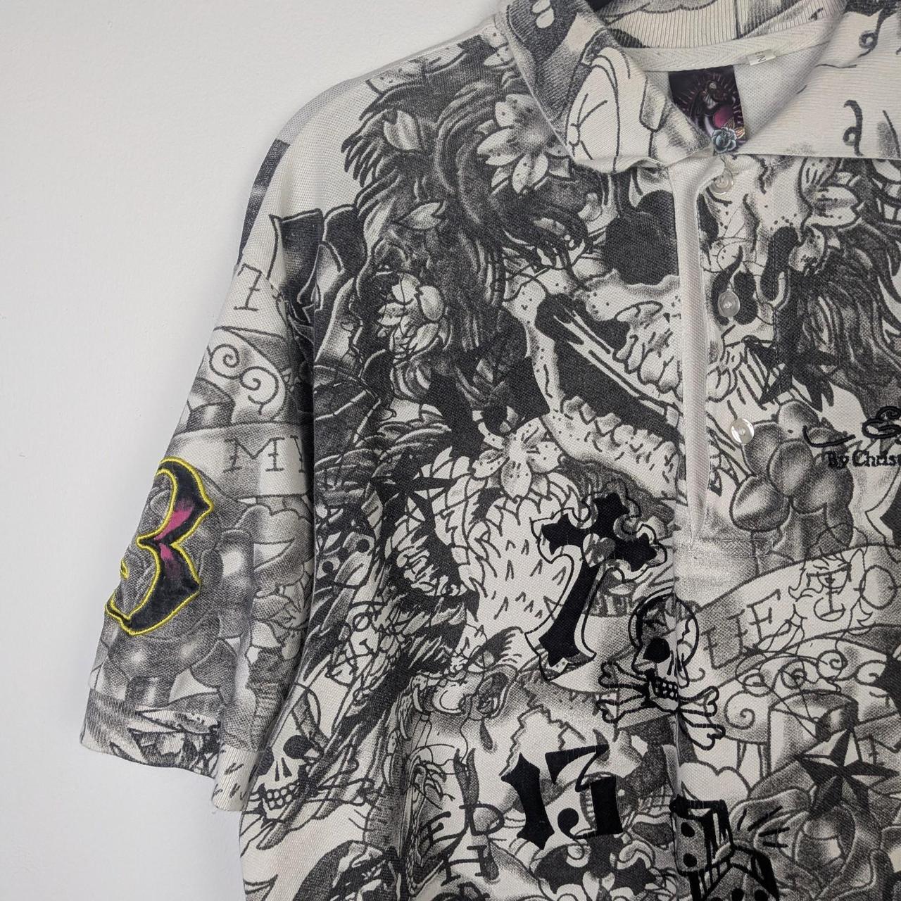 Ed Hardy by Christian Audigier Polo Shirt (XL)