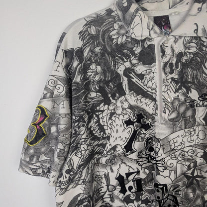 Ed Hardy by Christian Audigier Polo Shirt (XL)