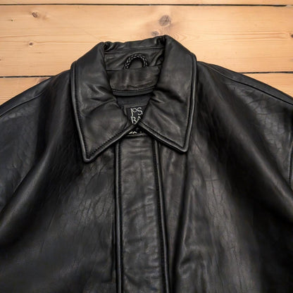 Jos A Bank Leather Jacket (XL)
