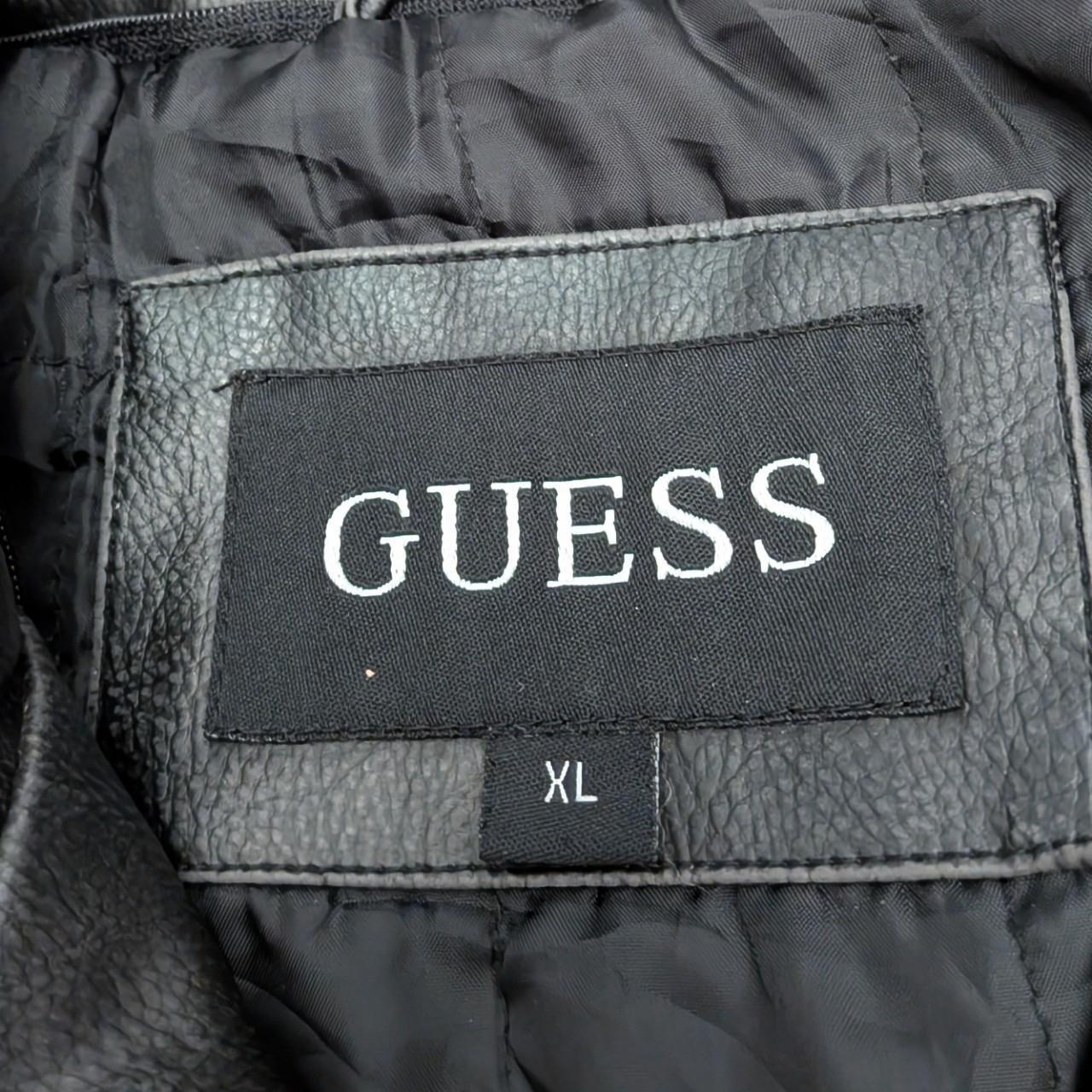 Guess Faux Leather Jacket (XL)