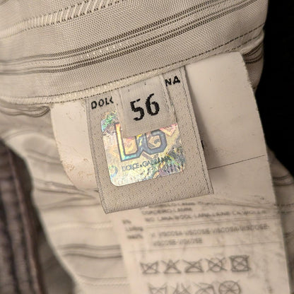 Dolce & Gabbana Lambskin Leather Jacket (M)