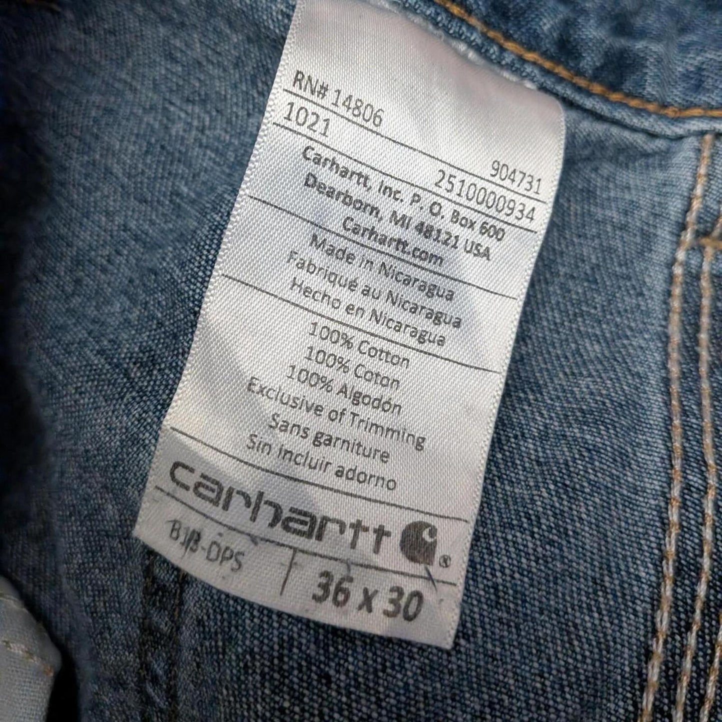 Carhartt Carpenter Jeans (36)