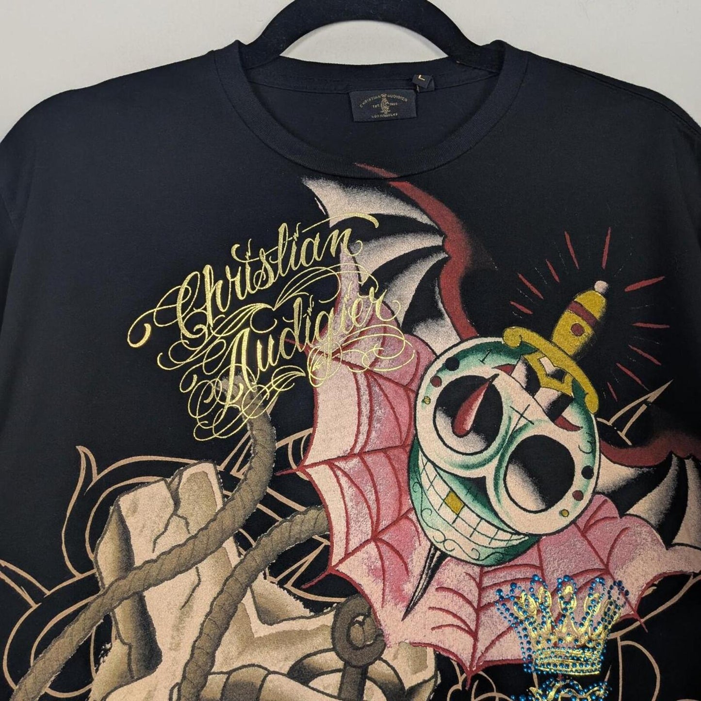 Christian Audigier T Shirt (L)