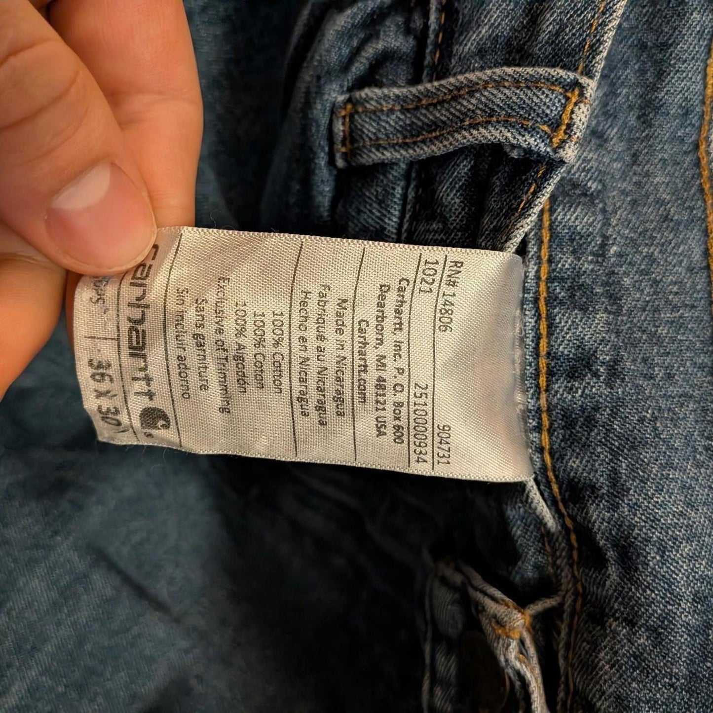 Carhartt Carpenter Jeans (36)