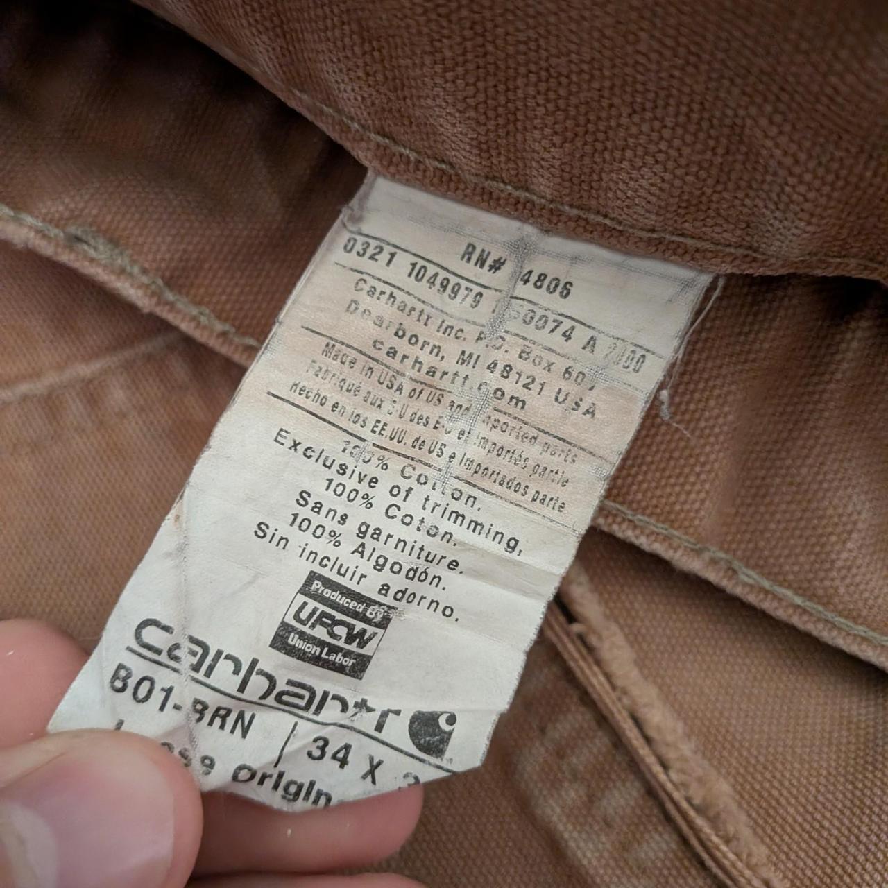 Carhartt Double Knee Carpenter Pants (34)