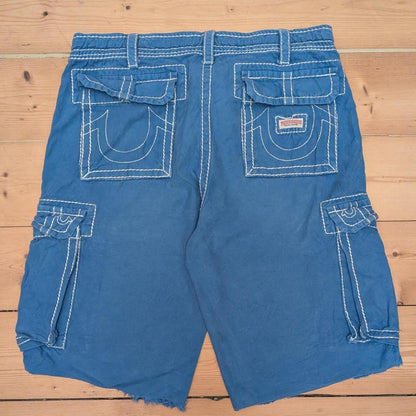 True Religion Cut-Off Shorts (36)