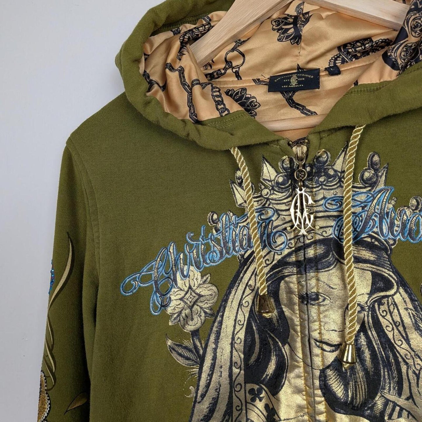 Christian Audigier Womens Hoodie (L)