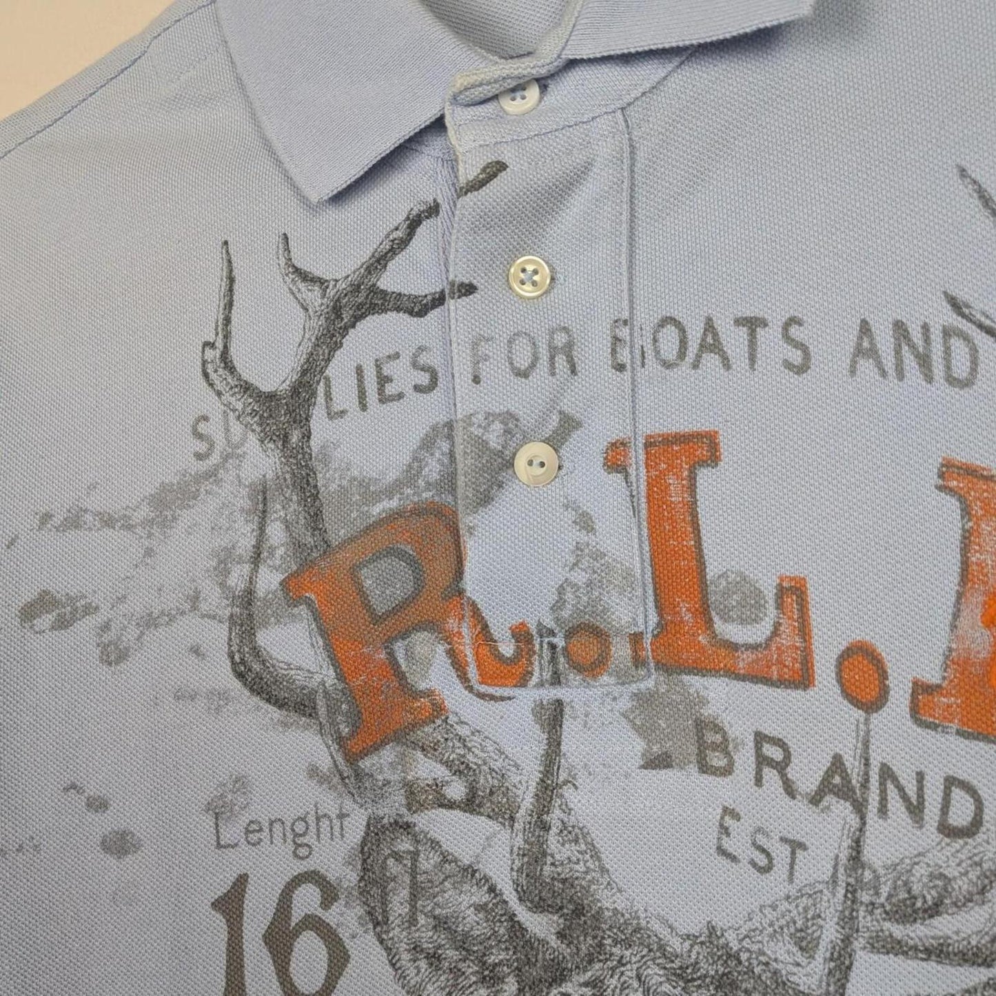 Polo Ralph Lauren Stag Polo Shirt (S)