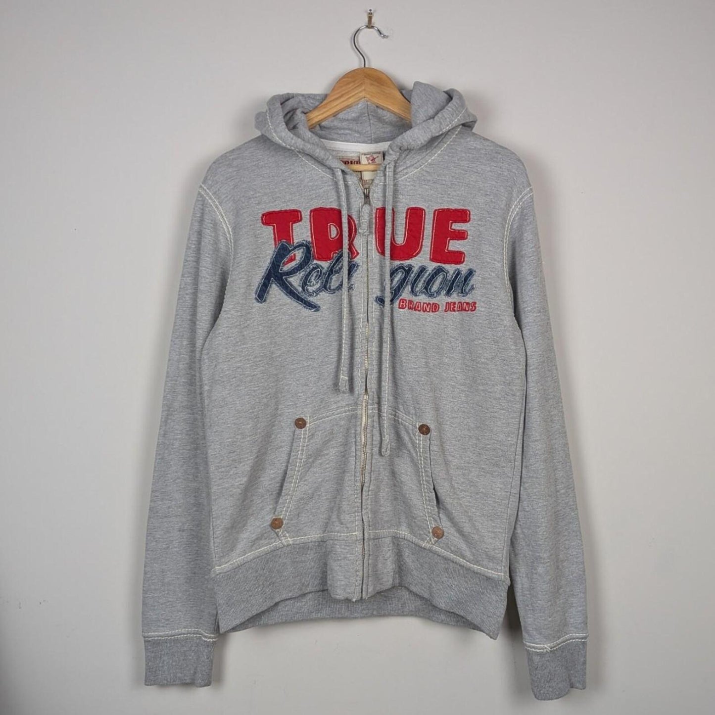 True Religion Big T Hoodie (M)