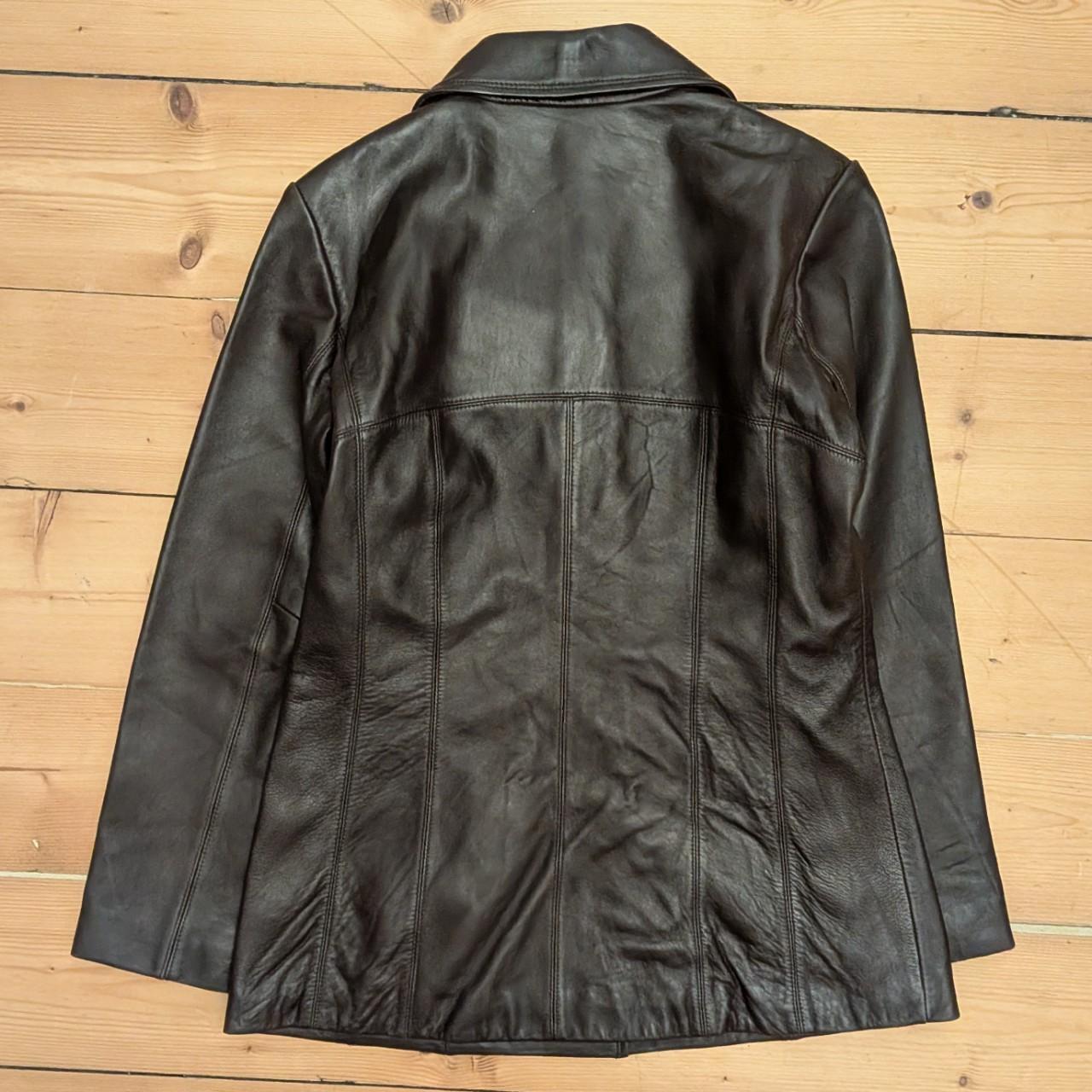 Siena Leather Jacket Blazer (S)