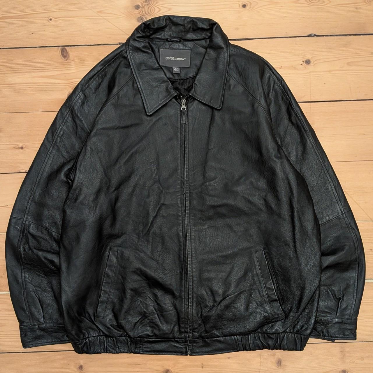 Croft & Barrow Leather Jacket (XL)